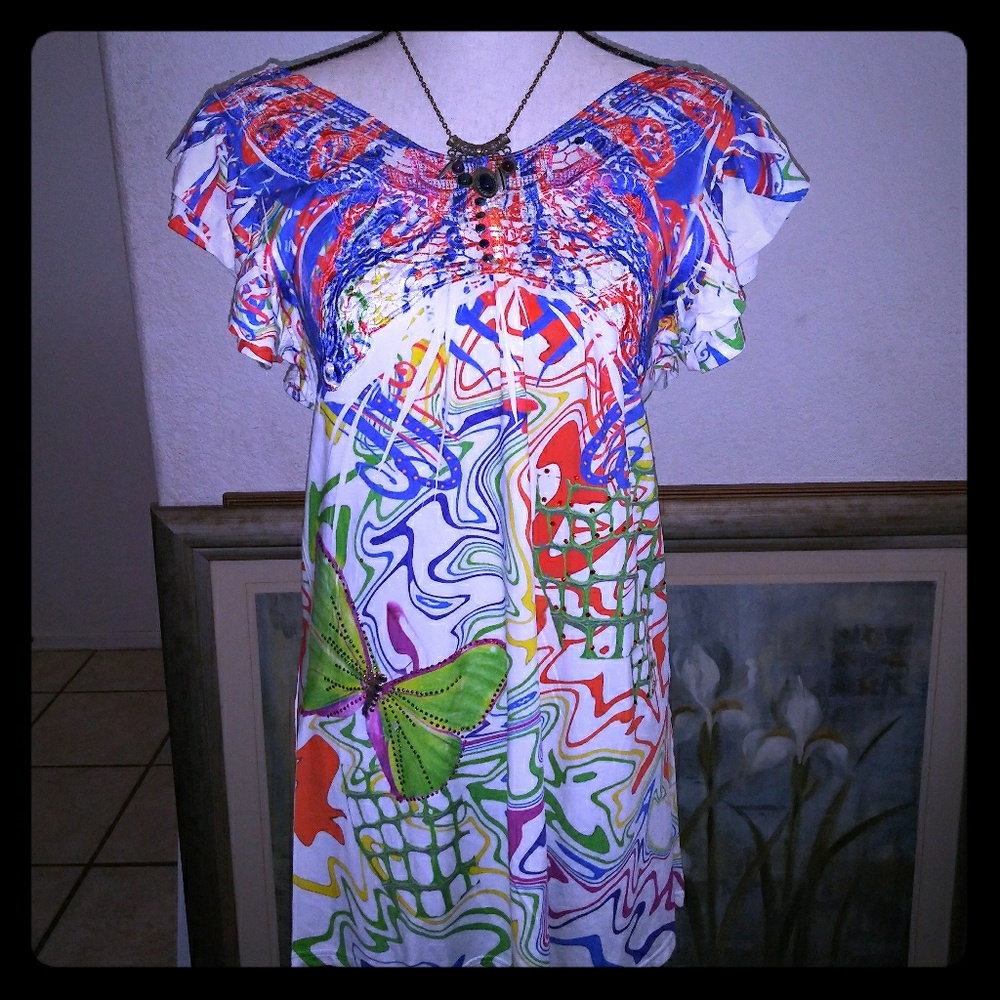 Rosa & Rose butterfly dress